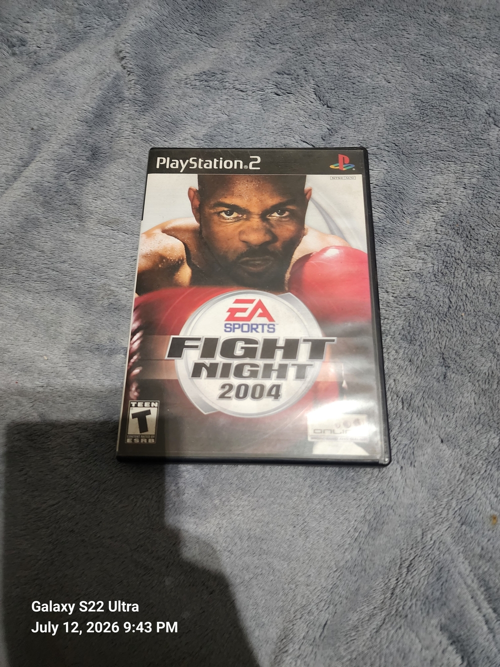 Fight Night 2004 PlayStation 2 Game - Red/Black